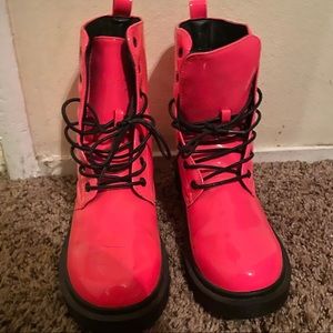 Hot Pink Boots